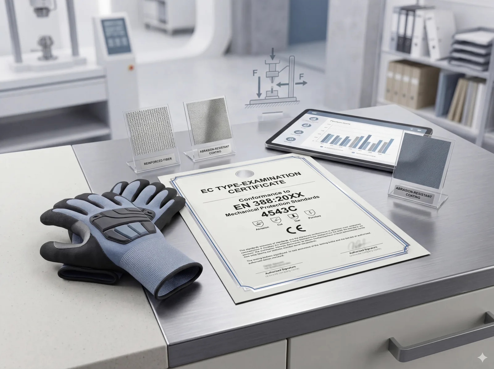 CE EN388 certification illustration