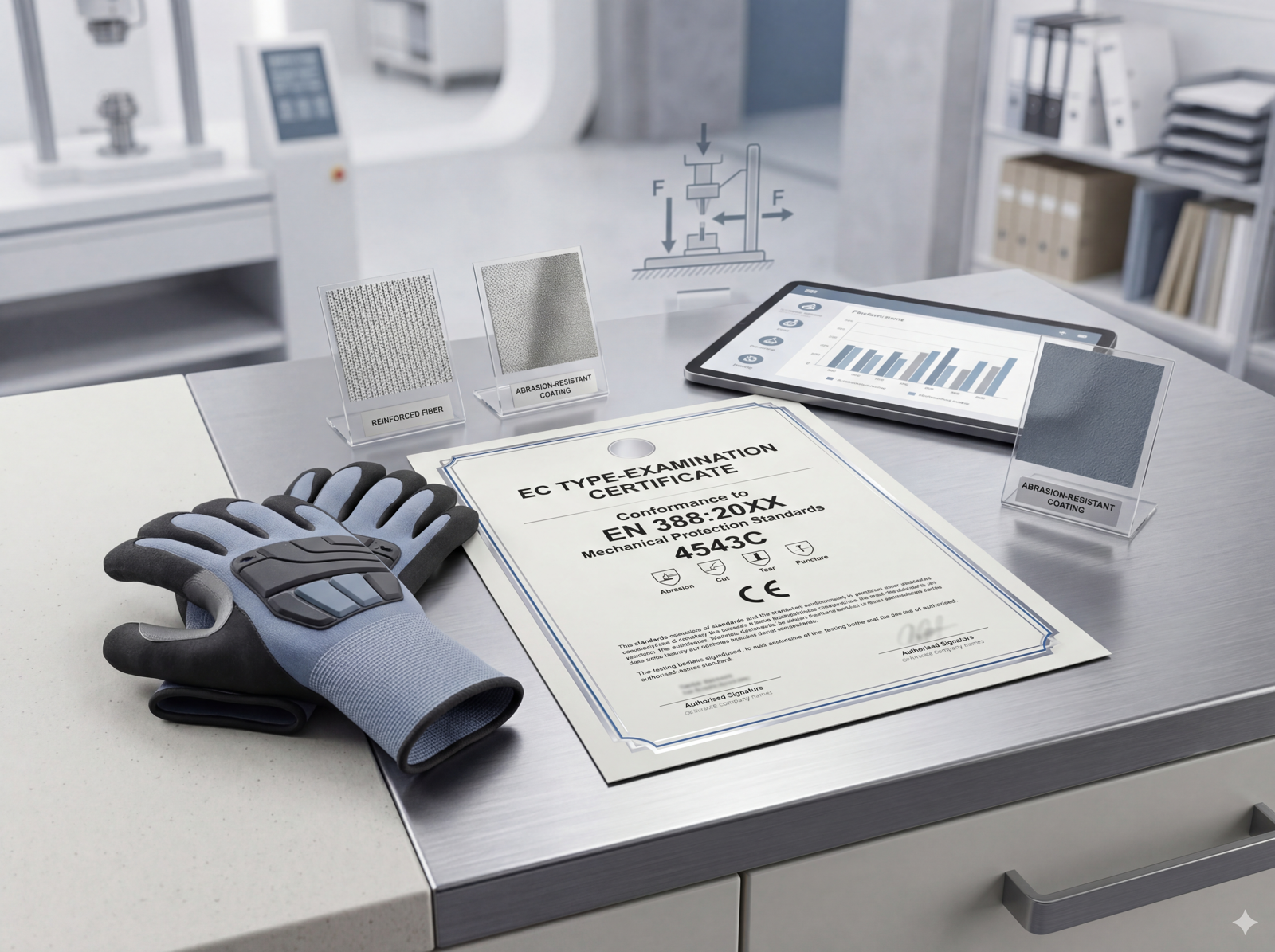 CE EN388 certification illustration